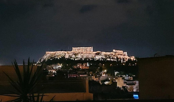 Cosy place on a spacious private roof terrace with a 320° panoramic view of Athe GR Majestic Acropolis & Panoramic Athens View Studio Entire condo vacation rental 564374428615458402