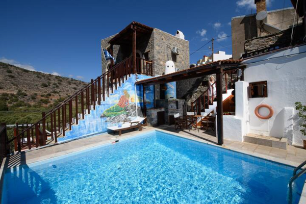 House with 2 Bedrooms & Pool - Penelope was a part of an old church. Τhis stone  Rethimnon, Greece Traditional - House 2 Bedrooms&Pool- Penelope Entire home vacation rental 52275287