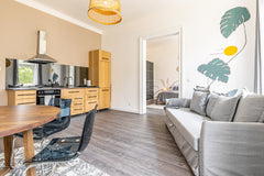 WOW? YES! The space is fresh, it's spacious, it's modern, all of the furniture i Vienna, Austria Beautiful Art Apartment next to "Brunnenmarkt" Entire rental unit vacation rental 44440215