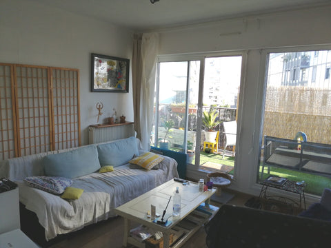 T3 dans une petite résidence de 5 étages, à 100 m du tramway, à 4 arrêts de la p Bordeaux, France T3 lumineux avec grand balcon Entire condo vacation rental 36508715