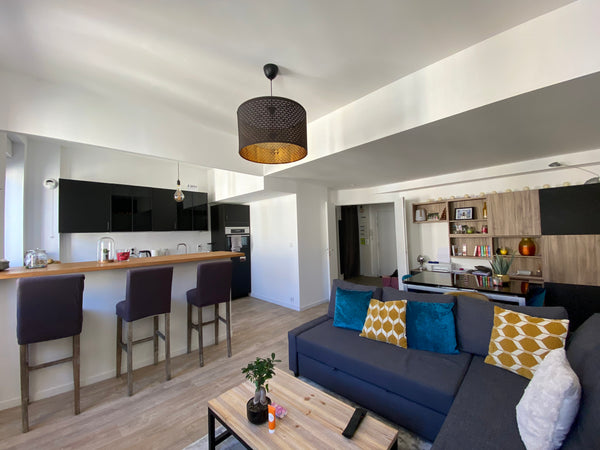 Appartement très lumineux de 40m2,  tout juste rénové, dispose d’un canapé lit,  Bordeaux, France Agréable appartement, Chartrons Entire rental unit vacation rental 38682679