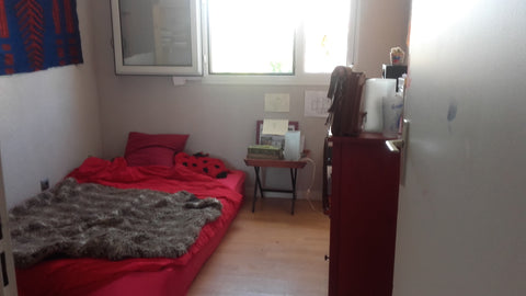 Appartement charmant, spacieux et lumineux, à partager avec un ou deux (selon pé  Jolie chambre dans coloc à coté du métro/tram/bus Private room in rental unit vacation rental 13721743