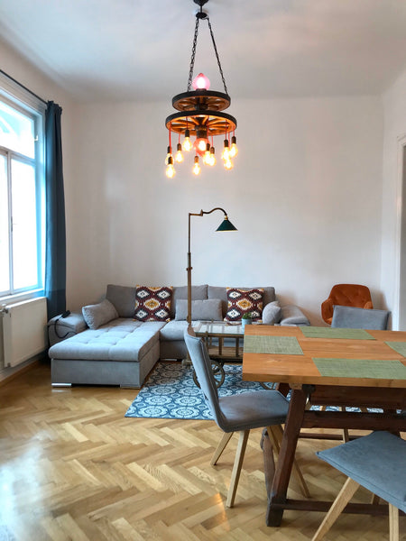 This cozy, bright and new renovated apartment situated next to the viennese rive Vienna, Austria Sunny flat near City center Entire rental unit vacation rental 39274170