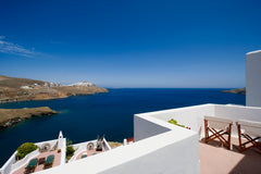 Minimal cycladic decor, spacious private terrace with sea view<br /><br /><b>Lic Astypalea, Greece Green Loft Studio - Arhitektoniki Room in boutique hotel vacation rental 35843100
