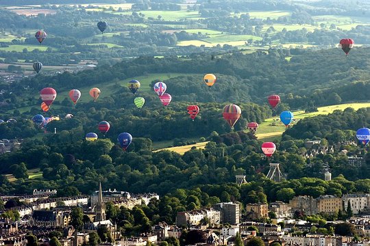 Bristol Balloon Fiesta Champagne Flight from Bristol  Private Tours and Travel Guide Europe London CITY Bristol Destination Tour