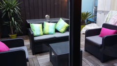 T2 duplex avec terrasse quartier des Chartrons Bordeaux centre , proche du jardi Bordeaux, France LA DOLCE VITA Entire condo vacation rental 20033846