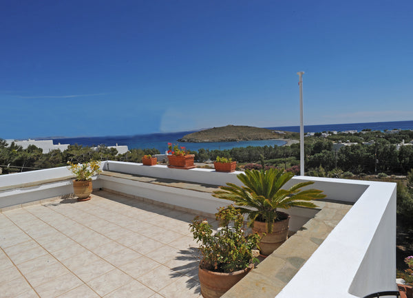House with Cycladic architecture that has two bedrooms (one double & one with th Tinos, Greece VIEW IN FRONT OF AEGEAN Cycladic home vacation rental 17266218