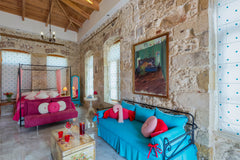 Dreamy suite with carved mirrors, antique desk, wide sofa, Juliet balcony and lo Rethimnon, Greece ☀️ Executive Suite in Old Town, Rethymno ☀️ Room in boutique hotel vacation rental 35059024