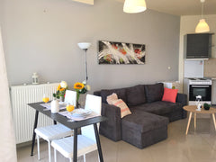 The 1-bedroom Pretty Apartment with sea and pool views, is located about 5 km fr Chania, Greece Pretty Apartment, 1 BD, common pool Entire rental unit vacation rental 19649708