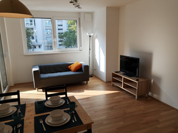 3rd elevator floor apartment with balcony<br />brand new (time of errection: 08/ Vienna, Austria Private city apartment (+balcony) @ UNO City+Metro Entire rental unit vacation rental 30758208