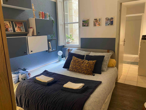 Nous vous invitons avec plaisir dans la chambre d'Arthur qui a sa propre salle d Bordeaux, France 🦋Chambre cosy 50 mètres des quinconces🦋 Private room in rental unit vacation rental 52459863