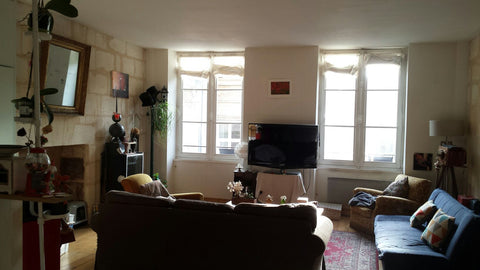 Charmant appartement lumineux aux belles pierres et au parquet reflètant la lumi Bordeaux, France T2 centre historique avec parking Entire rental unit vacation rental 3058436