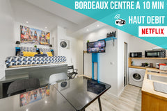 Pour vos séjours professionnels ou privés, venez profiter de l’Actors Studio idé Bordeaux, France Aux portes de Bordeaux★L’Actors Studio★MindUrGuest Entire rental unit vacation rental 49512804