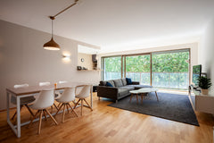 Modern appartement, 2 min away from Central station with a view on the huge Antw Antwerpen, Belgium *Spacious Modern appartement in City center * Entire rental unit vacation rental 30669652