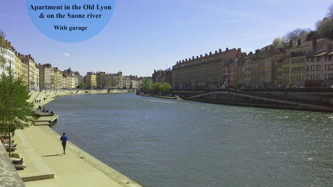 My apartment is in the Old Lyon and on the banks of the Saone river, in  front o Lyon, France 30M2+Garage, in the Old town, on the Quays Entire rental unit vacation rental 16938337