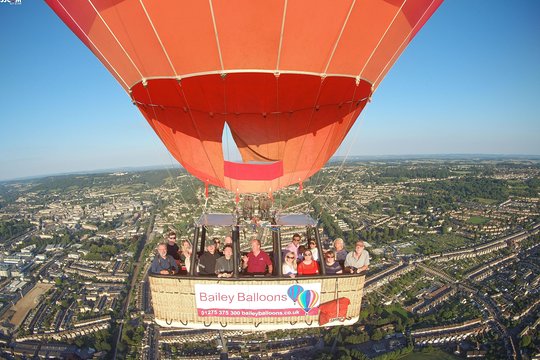 Hot Air Balloon Flight from Bath  Private Tours and Travel Guide Europe London CITY Bath Destination Tour