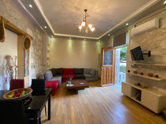 This is a fully renovated apartment, which matches harmonically wood, stone and  Rethimnon, Greece Barbara Studios - Superior Apartment With Terrace Room in aparthotel vacation rental 19324151