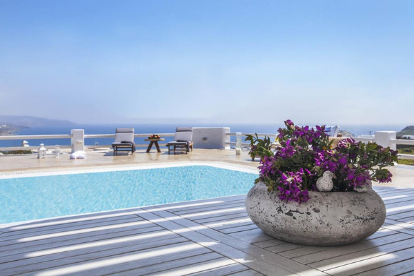 These two - storey Cycladic design villas located in Kalafatis  Mykonos can comf Thera, Greece Ilios Villa, by Thea Concept Entire villa vacation rental 40496196