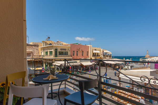 Fully restored architect-designed apartment in the heart of the Venetian Harbor. Chania, Greece Faro Apartment A1 Entire rental unit vacation rental 12295949