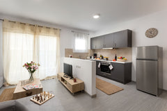 The apartment is merely 12 minutes away from the subway station, located in a br Athens, Greece Chic Brand New Two-Bedroom Apt in Central Athens Entire rental unit vacation rental 41522497