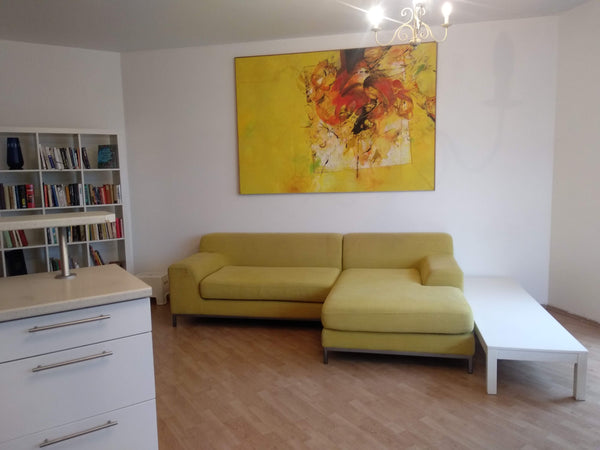 We offer a spacious renewed flat close to Prague center. The flat has 1  bedroom Prague, Czechia Spacious atypic apartmant Entire rental unit vacation rental 9894081