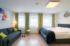 Convenient layout for a comfortable stay in Vienna. Including all utilities, WiF Vienna, Austria Vienna Residence | Luminous micro apartment with great view in prime location #6428 Entire rental unit vacation rental 50925154