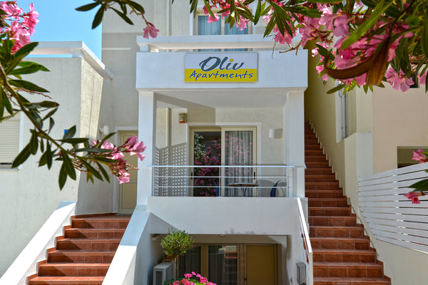 Oliv apartments, at 200 m from the beach, is a cozy unit of 5 apartments with pr Rethimnon, Greece Oliv Apartments Erofili 2bd Entire serviced apartment vacation rental 31941107