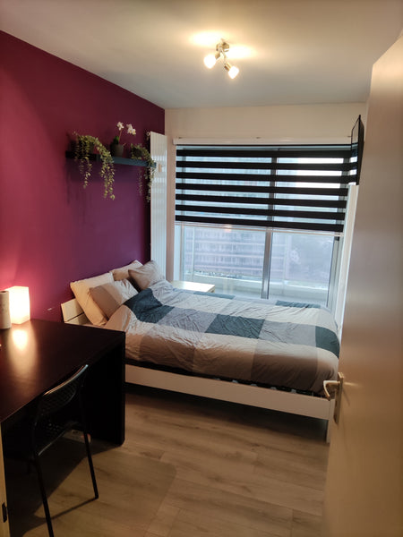 Magnificent renovated apartment located on the 22nd floor with a breathtaking vi Jette, Belgium Private room in a renovated apartment Private room in condo vacation rental 49556920