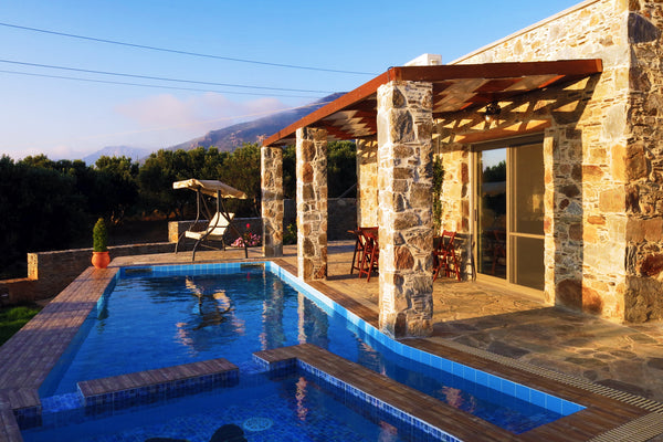 Villa Delfini is in a peaceful environment, only 300 meters from the sea and ver Livadia, Greece Villa Delfini Entire cottage vacation rental 19119101