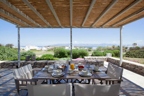 After an exhausting day at our local beach (possibly the best beach on the islan Athens, Greece Kallisti Villas - An oasis for 22 people Cycladic home vacation rental 39548079