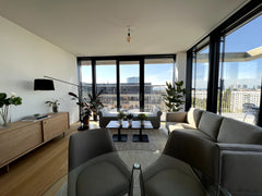 Our modern design apartment is one the top floor, full of light, and perfectly l  Modern penthouse with indoor parking spot Entire rental unit vacation rental 636118619848200532