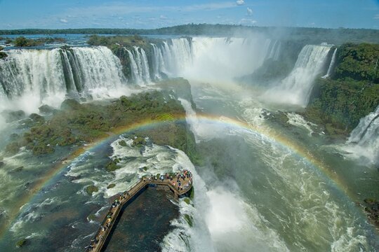 Brazilian Falls With Bird Park  Private Tours and Travel Guide America Sao Paulo CITY Foz do Iguacu Destination Tour