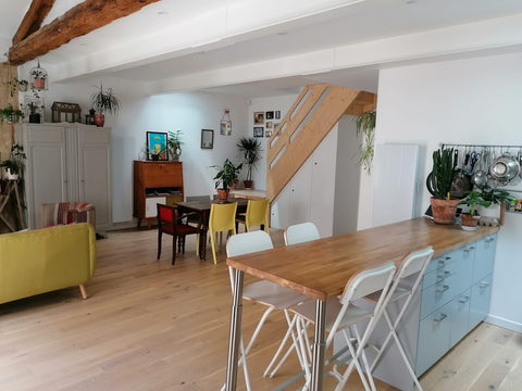 Profitez de ce logement récemment rénové, de 96m2, plein de charme, au cœur du q  Appartement de charme sainte croix + parking Entire rental unit vacation rental 655354531075030298