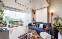 Charming and very well equipped studio. With a beautiful view, this accommodatio Paris, France Modern studio with home-cinema and balcony Entire rental unit vacation rental 32373822