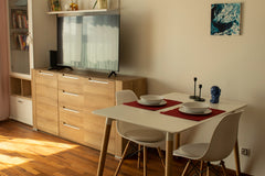 Quiet studio on the high floor with an amazing view on the TV Tower. This modern Prague, Czechia Apartments with a beautiful view on Prague Entire loft vacation rental 603421676127264868
