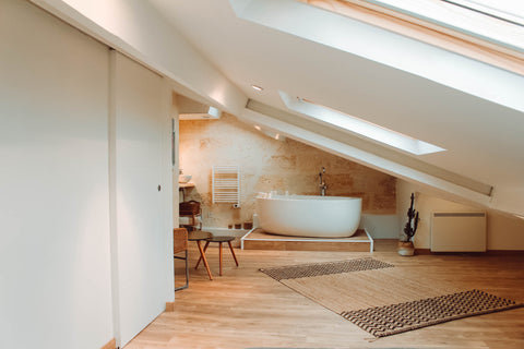 Appartement tout neuf, avec deux petits chats 🐱 Vous trouverez un espace de +50m Saint-Astier, France 50m2 Chambre avec Salle de bain privée Private room in rental unit vacation rental 42736991