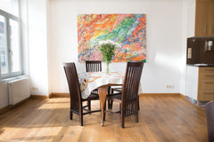 The apartment is 67 m². Very bright and silent. It 's next to the Dillens (a bar Saint-Gilles, Belgium Confort and Silence in Saint-Gilles (Louise) Entire rental unit vacation rental 15157810