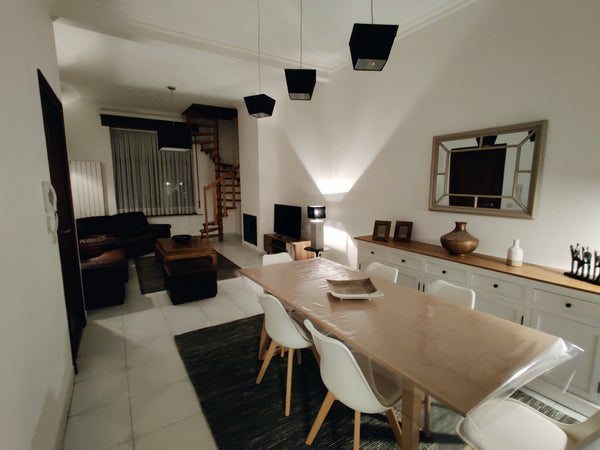 A very spacious duplex apartment of 100 m2 located in a beautiful Brussels house  Modern duplex 100m2 perfect to visit Brussels Entire rental unit vacation rental 39831833
