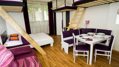 Fully equipped studio in two-room apartment with two fully equipped bathrooms. B Prague, Czechia Up to 7 people, close to Prague castle and Airport Private room in rental unit vacation rental 9664960