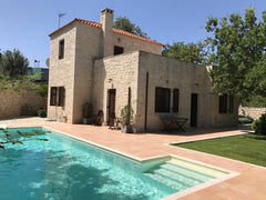 Villa Saint Honore is a beautiful modern stone luxury built villa located 15 min Rethimnon, Greece Villa Saint Honore Entire home vacation rental 20257194