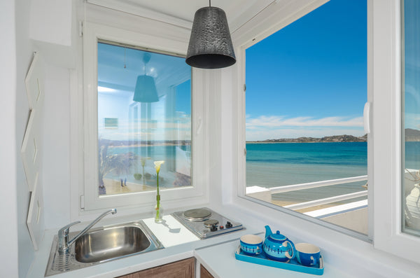 Saint George hotel . Our room located on Naxos island A few metres from<br />Sai Greece Sea view Studio 10 Meters from sea,Central place Entire rental unit vacation rental 12944828