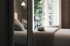 Enjoy the charm of living in a typically Brussels townhouse from the 20th centur Brussels, Belgium Charming Room - Made in Louise hotel Room in boutique hotel vacation rental 43540620