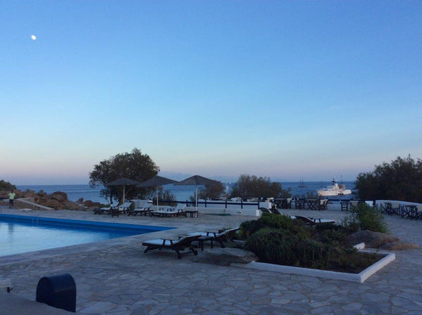 A  two level townhouse located within the in the enclosed Costa Ilios Private Re Greece My Island Nest Cycladic home vacation rental 39638897