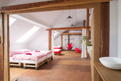 This apartment is perfect for group of friends, large family or anyone who likes Prague, Czechia A&S Industrial lofts – Red and Blue units Entire loft vacation rental 22448590