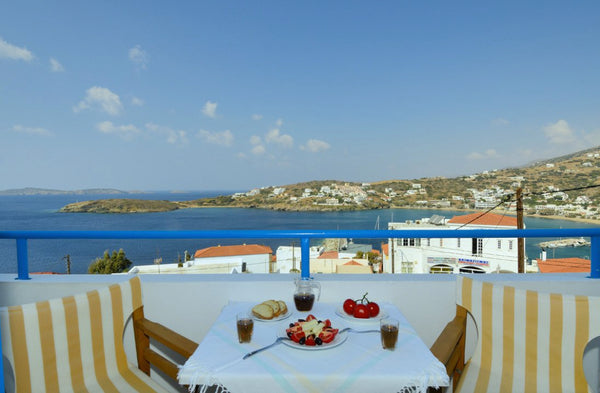 The apartment is a lovely 80 meters space with two bedrooms, a patio and a fully Mpatsi, Greece White & Blue Apartment Entire rental unit vacation rental 21574962