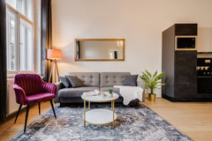 Welcome in 1 bedroom apartment of 60sqm with elevator and park view in tranquil  Prague, Czechia Beautiful apartment with park view in hip area Entire condo vacation rental 593855442896564501