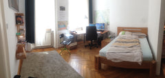 Diese Wohnung zeichnet sich durch die Toplage aus! <br />Direkt vor der Haustür   Helles Zimmer Nähe U6 Volksoper. Top Lage! Private room in rental unit vacation rental 19193764