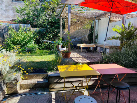 Agréable maison de ville avec jardin, grande pièce à vivre en rez de chaussée ai Bègles, France Agréable maison de ville avec petit jardin. Entire townhouse vacation rental 50218778