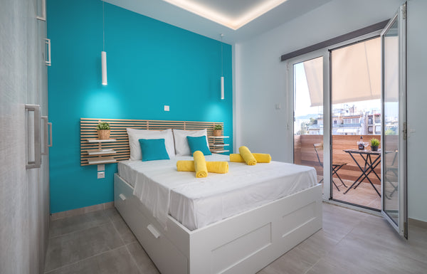 Hello!<br />Welcome to our 30sq meters penthouse with Acropolis  view from bedro Athens, Greece ACROPOLIS view private penthouse!! Entire rental unit vacation rental 40814442