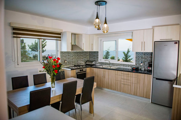We are in the top of a small hill. It is 5-minute walk from the beach. It is wor Rhodes, Australia Villa Rose  Magic view near the sea ! Entire villa vacation rental 40811673